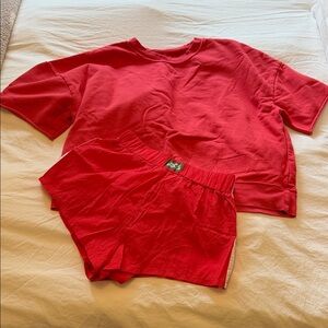 Daily Drills Set Super Bounce Shorts and Cropped Crew